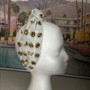 Elegant Gold Embellished Headband